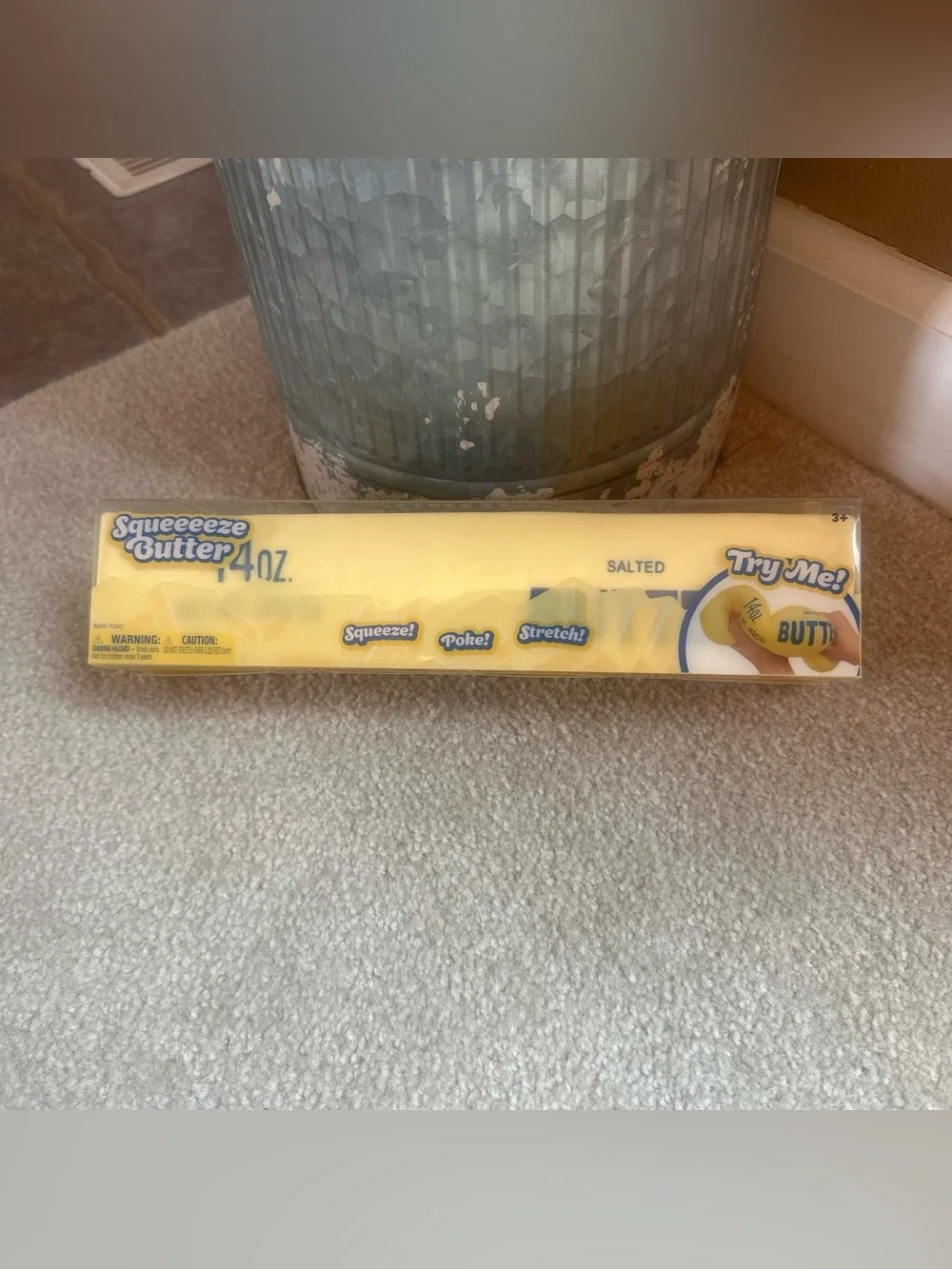 Squeeze Butter Toy - Large 14oz Size - NEW